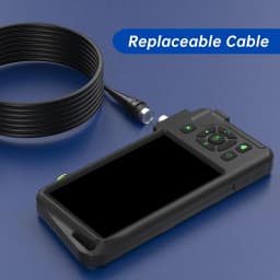 5''IPS Screen Industrial Endoscope Video Autofocus Camera HD1080P Single Dual Triple Lens Pipe Inspection Borescope Waterproof
