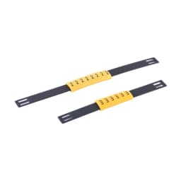 EC-J Flat Number Tube Cable Wire Marker 0 to 9 For Cable Size A-Z Letters Cable Markers Label Marking MS-65/100 Number Target