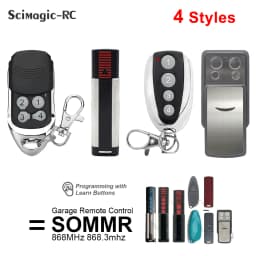 SOMMER 868 Mhz Garage Door Remote Control Command Gate Opener 4020 4026 4031 4025 4011 4021 TX03 868 4 2 Pilot SOMMER 868.8mhz