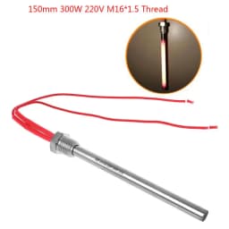 300W 220V Ignition Igniter Hot Rod Wood Pellet Stove 10*140/150/170mm M16*1.5