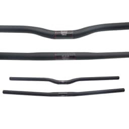 25.4 Full Carbon Handlebar Folding Bike Horizontal Handle Bar 400-700MM One-Shaped Ultralight Bicycle Straight Handlebar