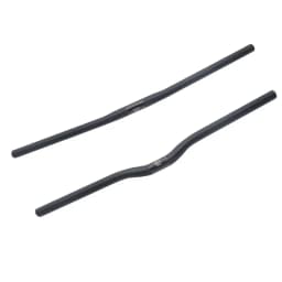 25.4 Full Carbon Handlebar Folding Bike Horizontal Handle Bar 400-700MM One-Shaped Ultralight Bicycle Straight Handlebar
