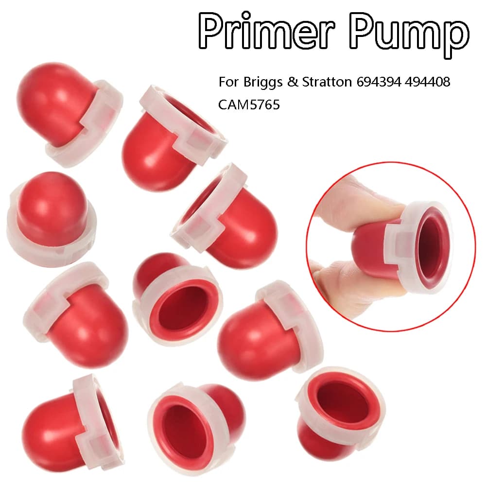 1/3/5/10pcs Pump Primer For Briggs & Stratton 694394 494408 CAM5765 DIY Tool Fuel Pump Primer 120-178