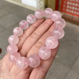 Wholesale Natural Stone Pink Rose Quartz Beads Bracelet For Women Men Fashion Healing Crystal Yoga Jewelry Gift