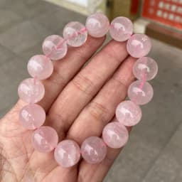 Wholesale Natural Stone Pink Rose Quartz Beads Bracelet For Women Men Fashion Healing Crystal Yoga Jewelry Gift