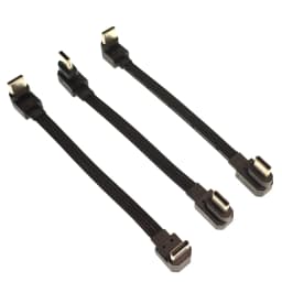 10CM-100CM Flat Elbow USB-C Type C Up/Down 90° Data Load PD Cable Left and Right USB C universal data cable for Android phones