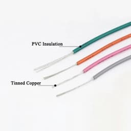 (5 Colors Mix Kit)UL1007 Wire PVC Insulation Tinned Copper Cable Stranded Electrical Line 30/28/26/24/22/20/18/16 AWG PCB Wire