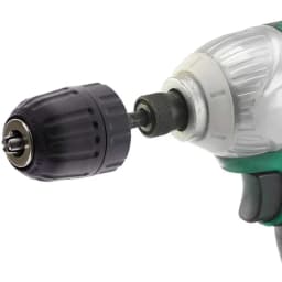 STONEGO 0.8-10mm Keyless Drill Chuck Converter 3/8"- 24UNF Thread Quick Change Adapter 1/4" Hex Shank
