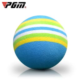 10pcs Rainbow Stripe Foam Sponge Golf Balls Swing Practice Training Aids Ball 38mm Indoor Practice Ball Golf Stuff Q007