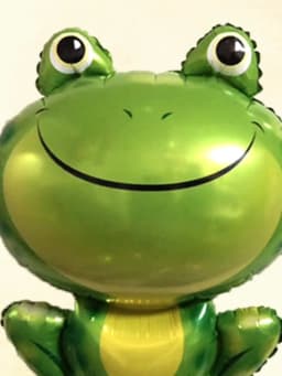 Large Frog Foil Balloons Animal Balloon Birthday Party Decorations Children's Inflatable Toys 91cm