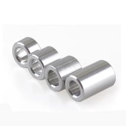 5/10pc M3 M4 M5 M6 M8 M10 Aluminum Bushing Washer Gasket Round Hollow No Thread Standoff Spacer Thickness 2/3/4/5/6/8/10/12/30mm