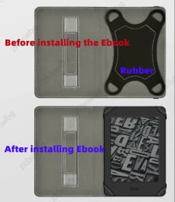 Universal Cover Case for Kindle 4/5 E-book Reader 6" Inch Kindle Touch 2014 (Kindle 7 7th Generation) WP63GW Ebook Sleeve Case