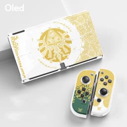 for Zelda Protective Case for Nintendo Switch OLED/Switch Console and Joy-Con Shock-Absorption and Anti-Scratch Hard PC Cover