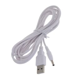 Replacement 5V Power USB Cable Fast Charging USB with 3.5x1.35mm Barrel Jack Not Support 12 Voltage 1m/2m/3m Length