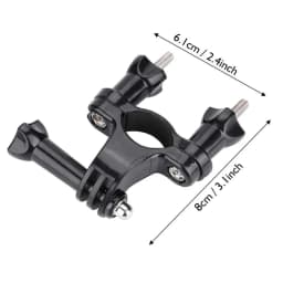 Handlebar Bike Bicycle Mount for GoPro Seatpost Clamp for Bicycles Metal Screws Adjustable Pivot Arm for Go Pro Sports Camera