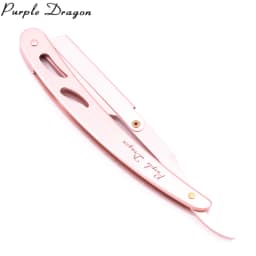 Men Straight Barber Razor Add 10 Blades Razor Edge Steel Folding Shaving Knife Hair Removal Tools Shaving Razor With Blade Z6102