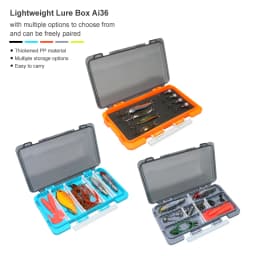 Fishing Tackle Box Portable Plastic Lure Accessories Box Fisherman Tool Case Hook Bait Storage Organizer Carp Fishing Supplies