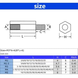 M2 M2.5 M3 M4 White Black Nylon Standoff Hex Column Support PCB Pillar Motherboard Standoffs Stud Plastic Male Female Spacer