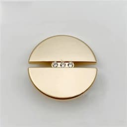 10pcs Fashion Diamond Metal Button 20mm/23mm/25mm Round Buttons Suit Cashmere Coat DIY Sewing Decoration Buckle