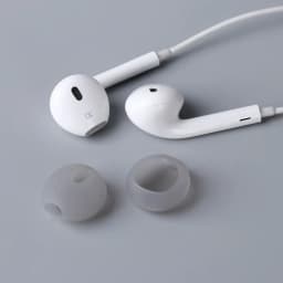 1Pair Silicone Earphone Case Cover Antislip Earbuds Tips Caps for iPhone Airpods Eartip Earbuds Soft Earphone Cap Cover Ear pads