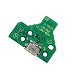 10pcs USB Charging Port Socket Circuit Board For 12Pin JDS 011 030 040 055 14Pin 001 Connector For PS4 Controller