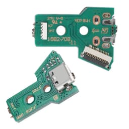 10pcs USB Charging Port Socket Circuit Board For 12Pin JDS 011 030 040 055 14Pin 001 Connector For PS4 Controller