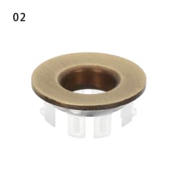 Bathroom Sink Overflow Covers Trim Ring Cap Round Ring Basin Insert Replacement Useful Sink Hole Cover Tub Drain Stopper