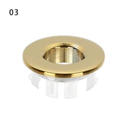 Bathroom Sink Overflow Covers Trim Ring Cap Round Ring Basin Insert Replacement Useful Sink Hole Cover Tub Drain Stopper