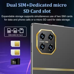 5G 2026 New Global Version 10.36 Inch Tablet Android 16GB Ram 1TB Rom Android 13.0 Dual SIM 10 Core Bluetooth Tablet PC Network GPS WPS Office