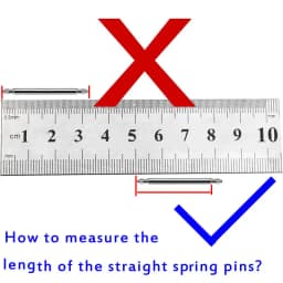 10PCS Dia 1.5mm/1.8mm Spring Bar Strap Link Pins Fits 16mm 18mm 19mm 20mm 21mm 22mm 24mm 26mm Watch Band Bracelet Link Bars