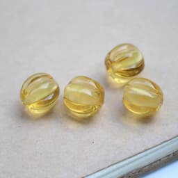 Pumpkin Lampwork Beads Glass Bead for Jewelry Making Diy Jewellery Supplies Kralen Bisuteria Pink Mix Handmade Koraliki Bijoux