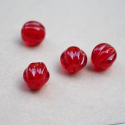 Pumpkin Lampwork Beads Glass Bead for Jewelry Making Diy Jewellery Supplies Kralen Bisuteria Pink Mix Handmade Koraliki Bijoux