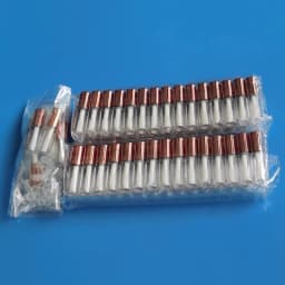 50/100/200Pcs Black Blue Silver Rose Gold Lip Gloss Tube Cosmetic with Cap Empty Lipstick Bottle Lipgloss Sample Container