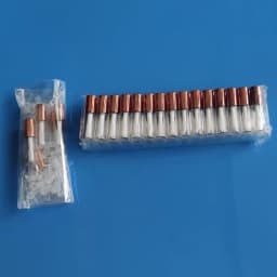 50/100/200Pcs Black Blue Silver Rose Gold Lip Gloss Tube Cosmetic with Cap Empty Lipstick Bottle Lipgloss Sample Container