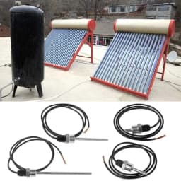 DS18B20 Digital Temperature Sensor G1/2" Thread Probe DIA=8mm PVC 3-core Wire SUS304 Stainless Steel Shell L30-200mm