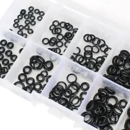 50~250pc O-ring Rubber NBR Seal Assortment Washer Gasket O Ring Kit Repair Faucet Pipe Car Plumbing Pneumatic Accessory Tool Set