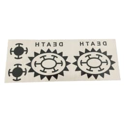 Brdwn Unisex Trafalgar Law Cosplay Tattoo Stickers