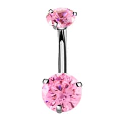 Heart Shaped Navel Ring Ornament Water Drop 14G Belly Button Piercing Barbell Pendant Belly Nombril Piercing Women Jewelry