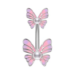 Heart Shaped Navel Ring Ornament Water Drop 14G Belly Button Piercing Barbell Pendant Belly Nombril Piercing Women Jewelry