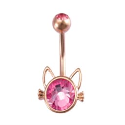 Heart Shaped Navel Ring Ornament Water Drop 14G Belly Button Piercing Barbell Pendant Belly Nombril Piercing Women Jewelry
