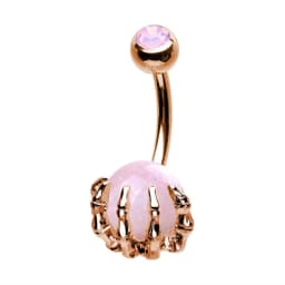 Heart Shaped Navel Ring Ornament Water Drop 14G Belly Button Piercing Barbell Pendant Belly Nombril Piercing Women Jewelry