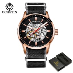 OCHSTIN Automatic Mens Watches Top Brand Luxury Royal Luminous Skeleton Waterproof Mechanical Fashion Male Clock Gifts for Men