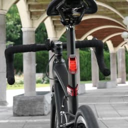 ROCKBROS Bike Rear Light Bicycle Warning Tail Light Cycling Helmet Bag Taillight Lantern Water Repellent Mini Bike Accessories