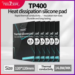 TEUCER Heat Conducting Thermal Heatsink Conductive Silicone Pad 14.8W/mk Computer Laptop GPU VGA Card CPU Cooling Grease Pad