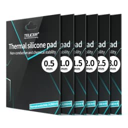TEUCER Heat Conducting Thermal Heatsink Conductive Silicone Pad 14.8W/mk Computer Laptop GPU VGA Card CPU Cooling Grease Pad