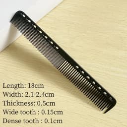 Barber's Hair Cutting Comb Professional Haircut Combs Hair Salon Styling Hairbrush Barber Shop Hairstylist Hairdressing Tools
