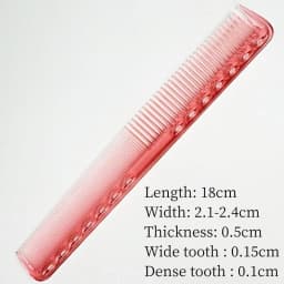 Barber's Hair Cutting Comb Professional Haircut Combs Hair Salon Styling Hairbrush Barber Shop Hairstylist Hairdressing Tools