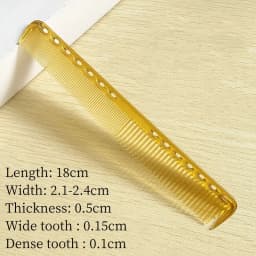 Barber's Hair Cutting Comb Professional Haircut Combs Hair Salon Styling Hairbrush Barber Shop Hairstylist Hairdressing Tools