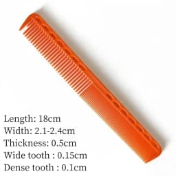 Barber's Hair Cutting Comb Professional Haircut Combs Hair Salon Styling Hairbrush Barber Shop Hairstylist Hairdressing Tools