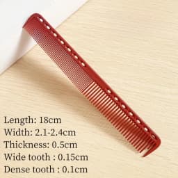 Barber's Hair Cutting Comb Professional Haircut Combs Hair Salon Styling Hairbrush Barber Shop Hairstylist Hairdressing Tools